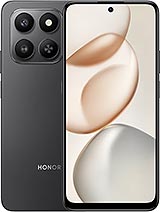 Honor 400 Smart en negro, vista frontal con pantalla encendida y bordes delgados.